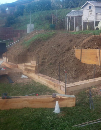 Creation de terrassement de jadin 1