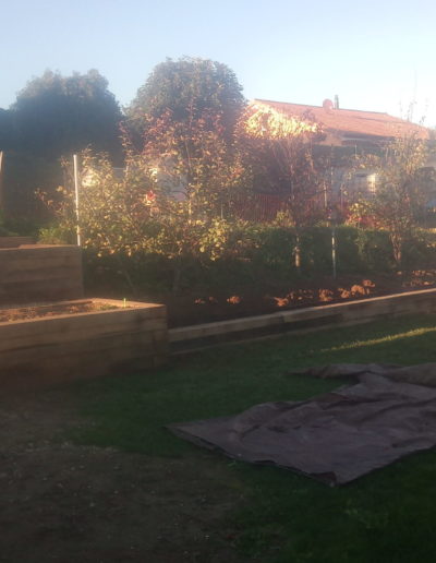 Creation de terrassement de jadin 2