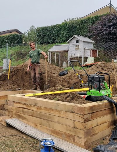 Creation de terrassement de jadin 4