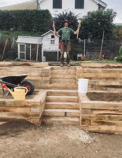 Creation de terrassement de jadin 5